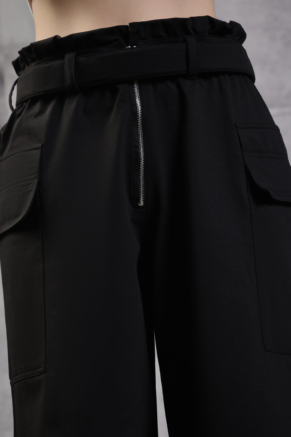HIGH WAIST PANT JET BLACK