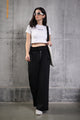 HIGH WAIST PANT JET BLACK