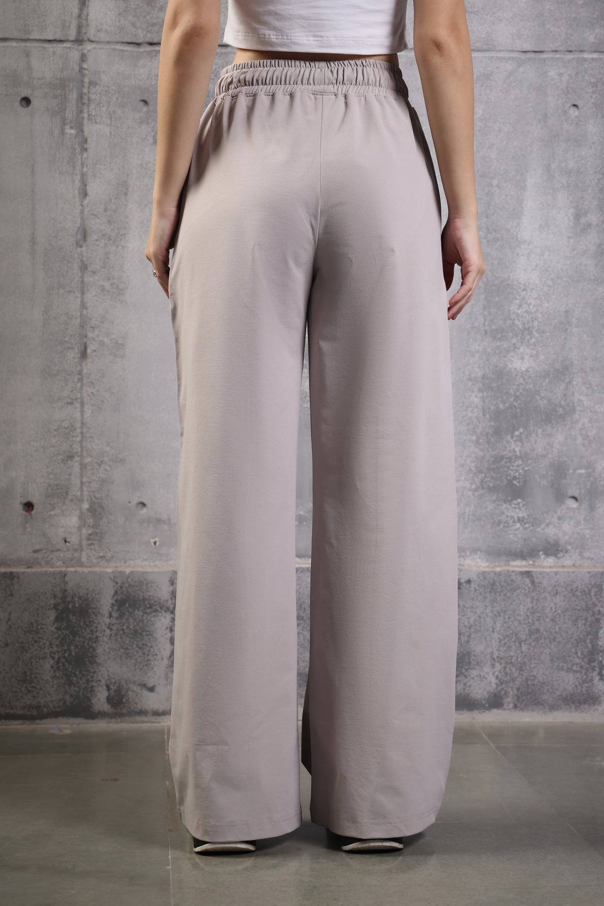 WIDE LEG LOWER LIGHT BEIGE
