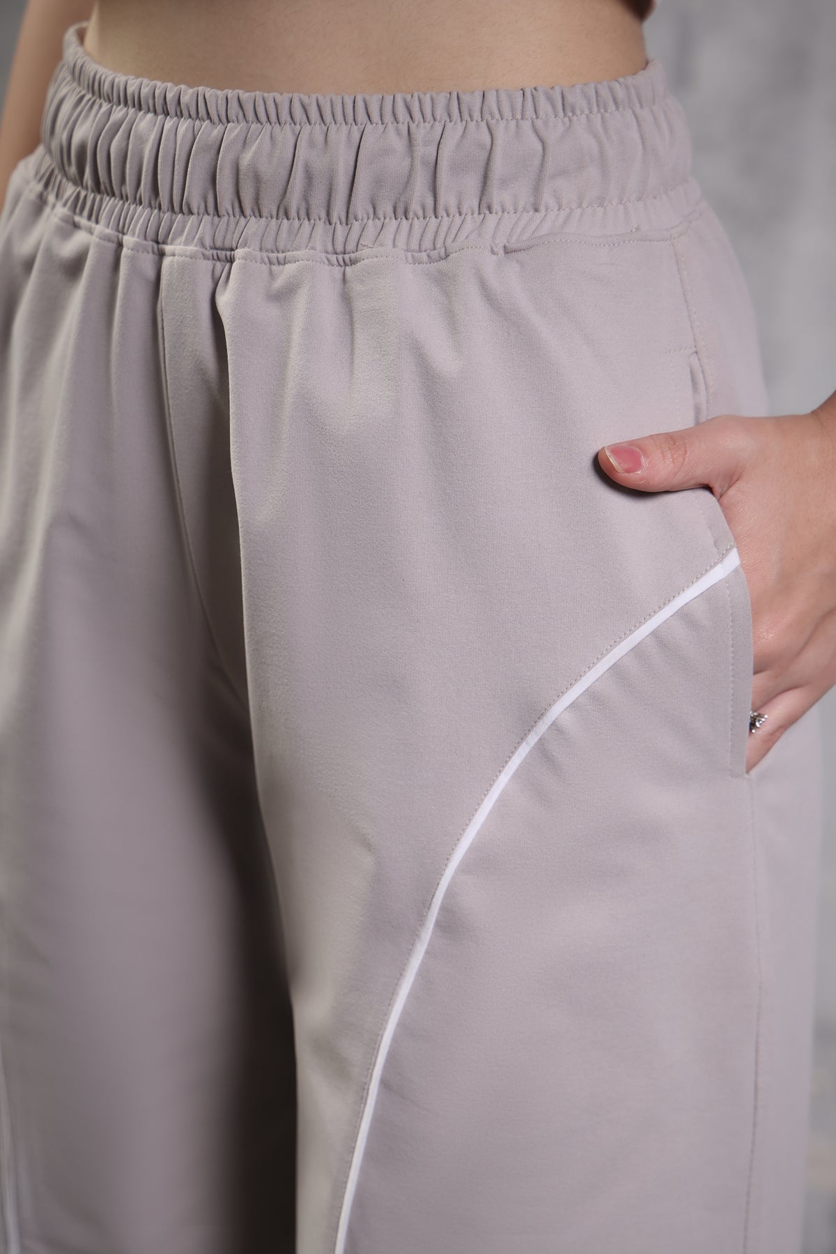 WIDE LEG LOWER LIGHT BEIGE