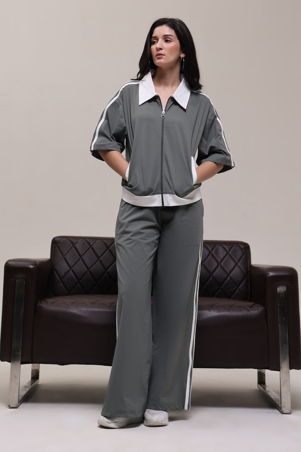CO-ORD SET DARK GREY