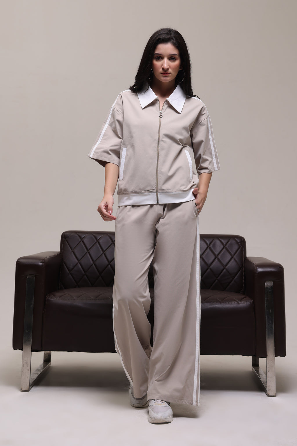 CO-ORD SET MID BEIGE