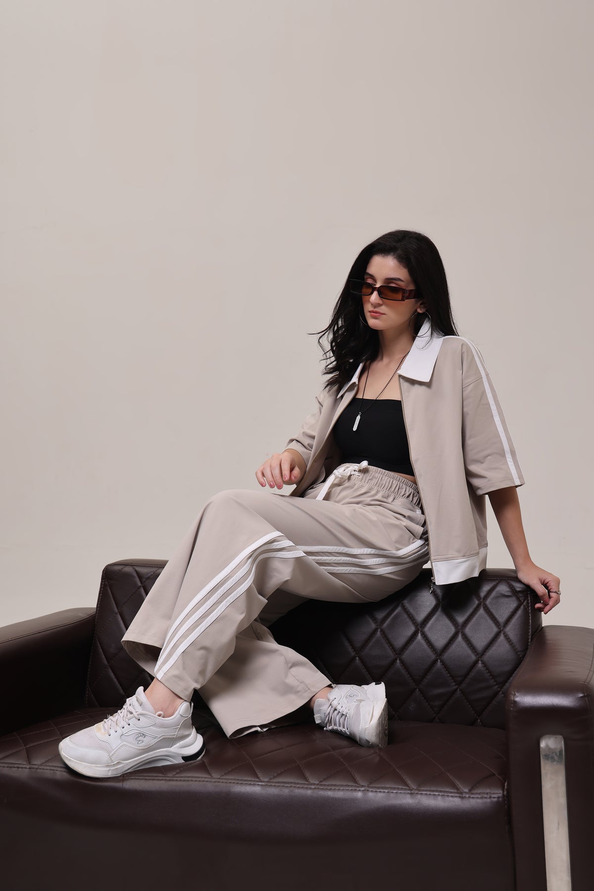 CO-ORD SET MID BEIGE