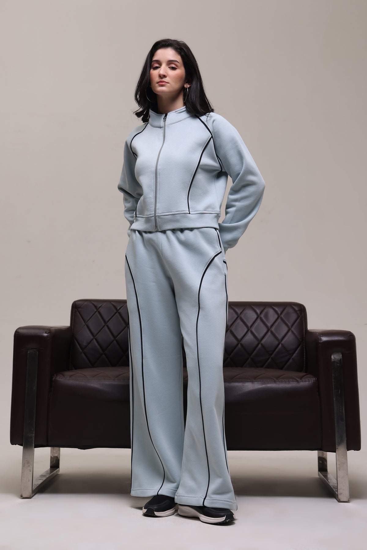 CO-ORD SET ICE BLUE
