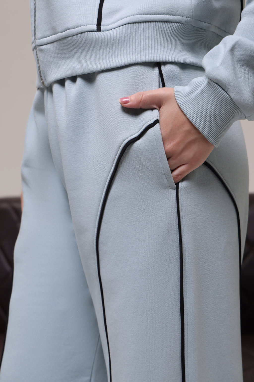 CO-ORD SET ICE BLUE