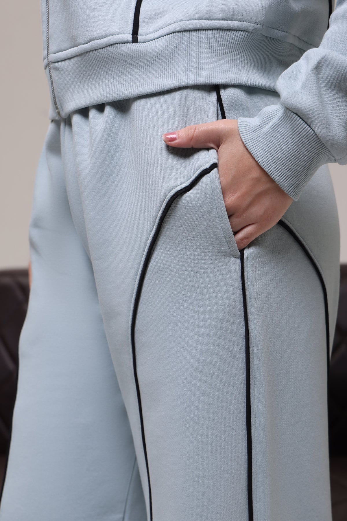 CO-ORD SET ICE BLUE
