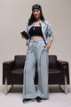 CO-ORD SET ICE BLUE