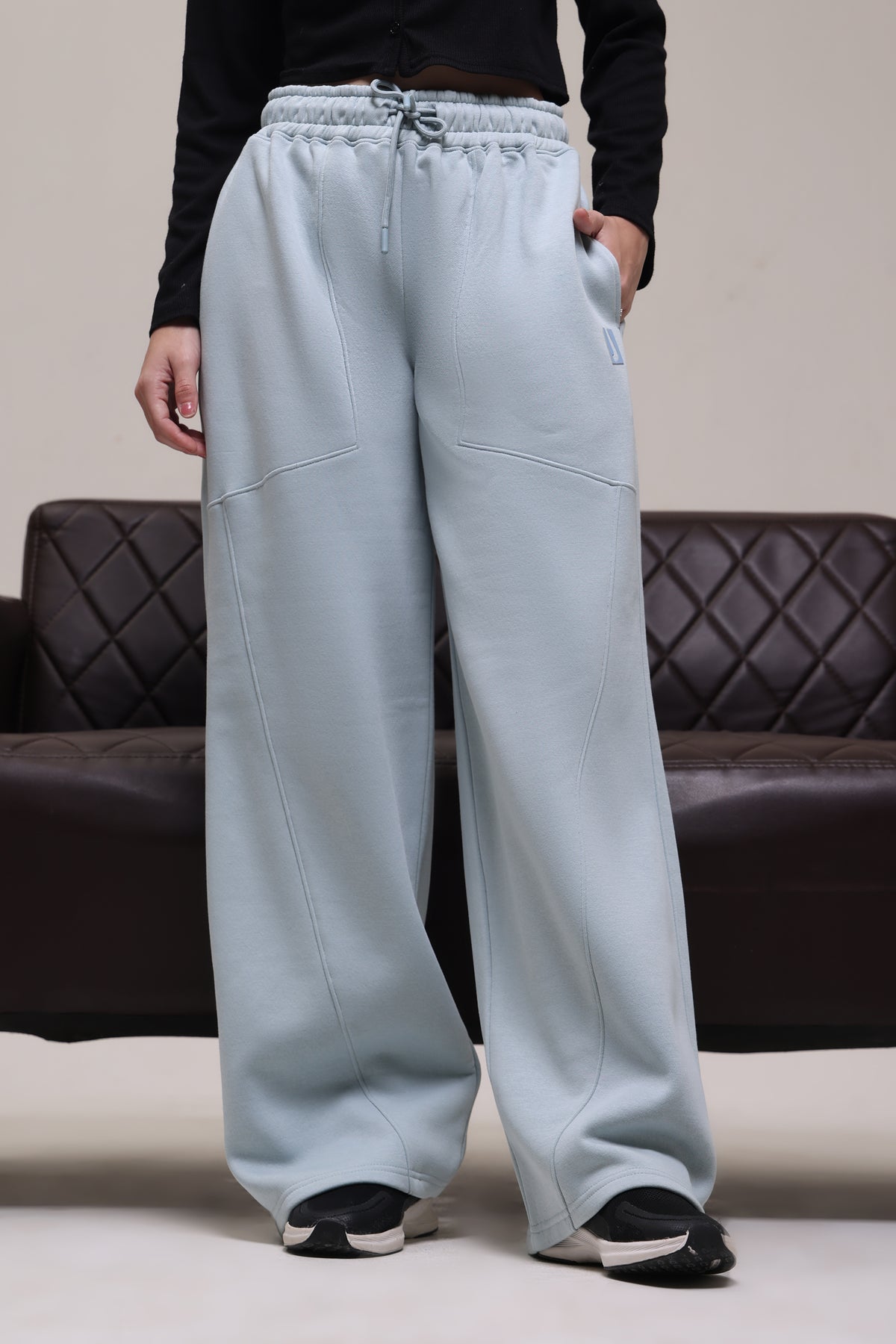WOMEN'S FLEECE LOWER ICE BLUE
