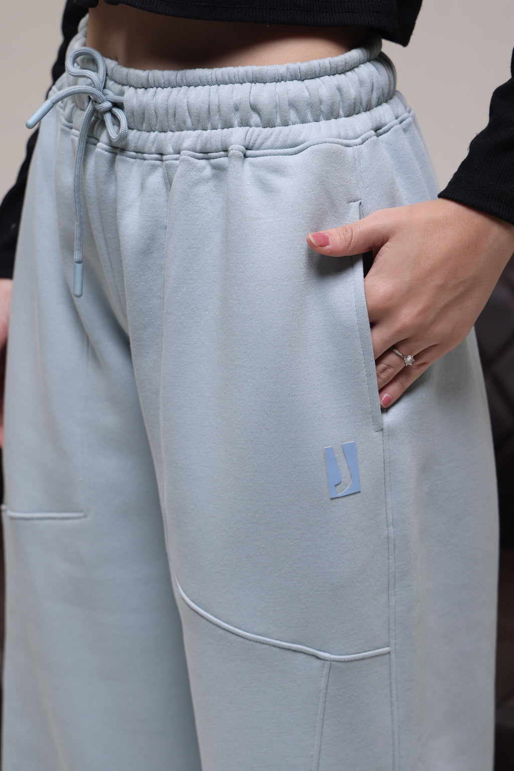 WOMEN'S FLEECE LOWER ICE BLUE