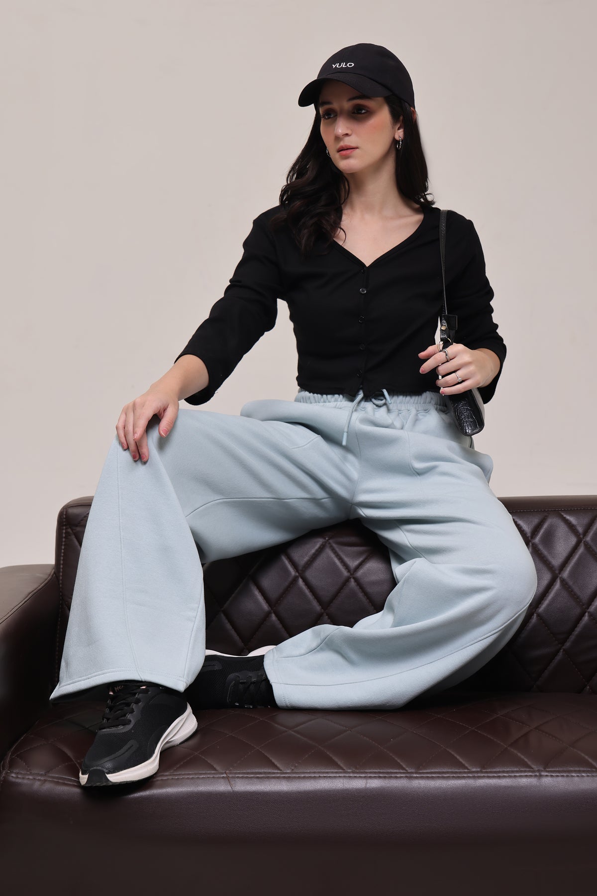 WOMEN'S FLEECE LOWER ICE BLUE