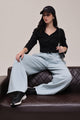 WOMEN'S FLEECE LOWER ICE BLUE