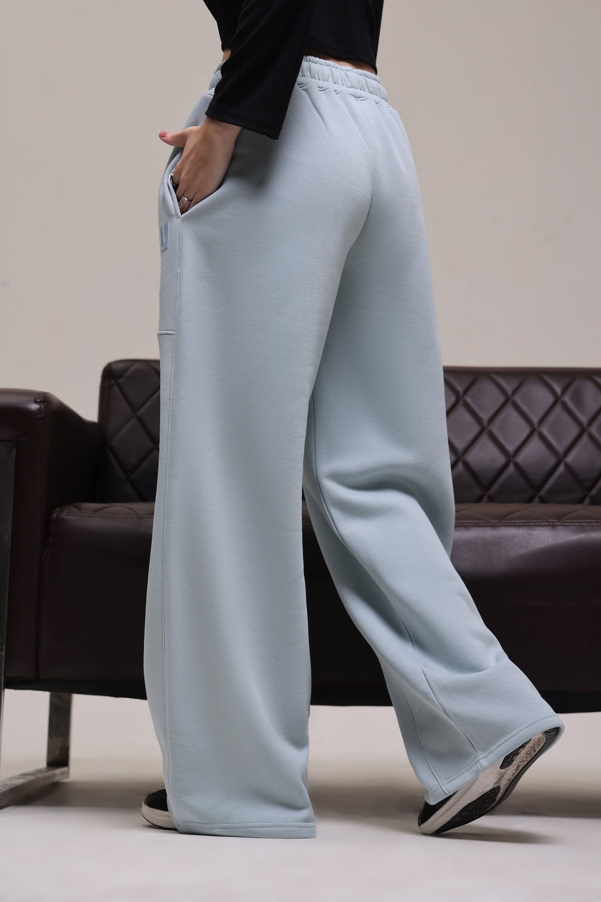 WOMEN'S FLEECE LOWER ICE BLUE