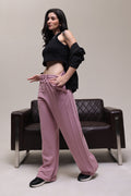 STRAIGHT FIT LOWER DUSTY PINK