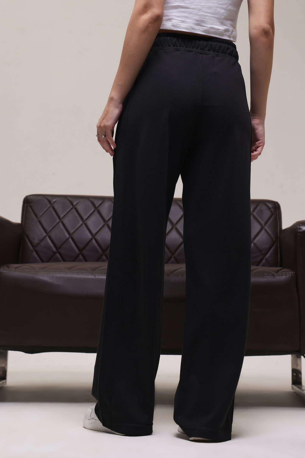 STRAIGHT FIT LOWER BLACK