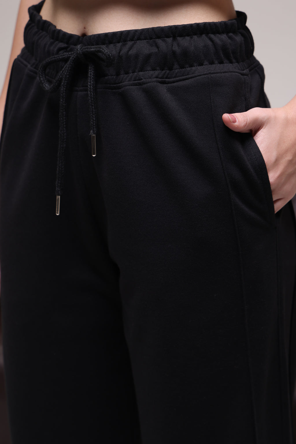 STRAIGHT FIT LOWER BLACK