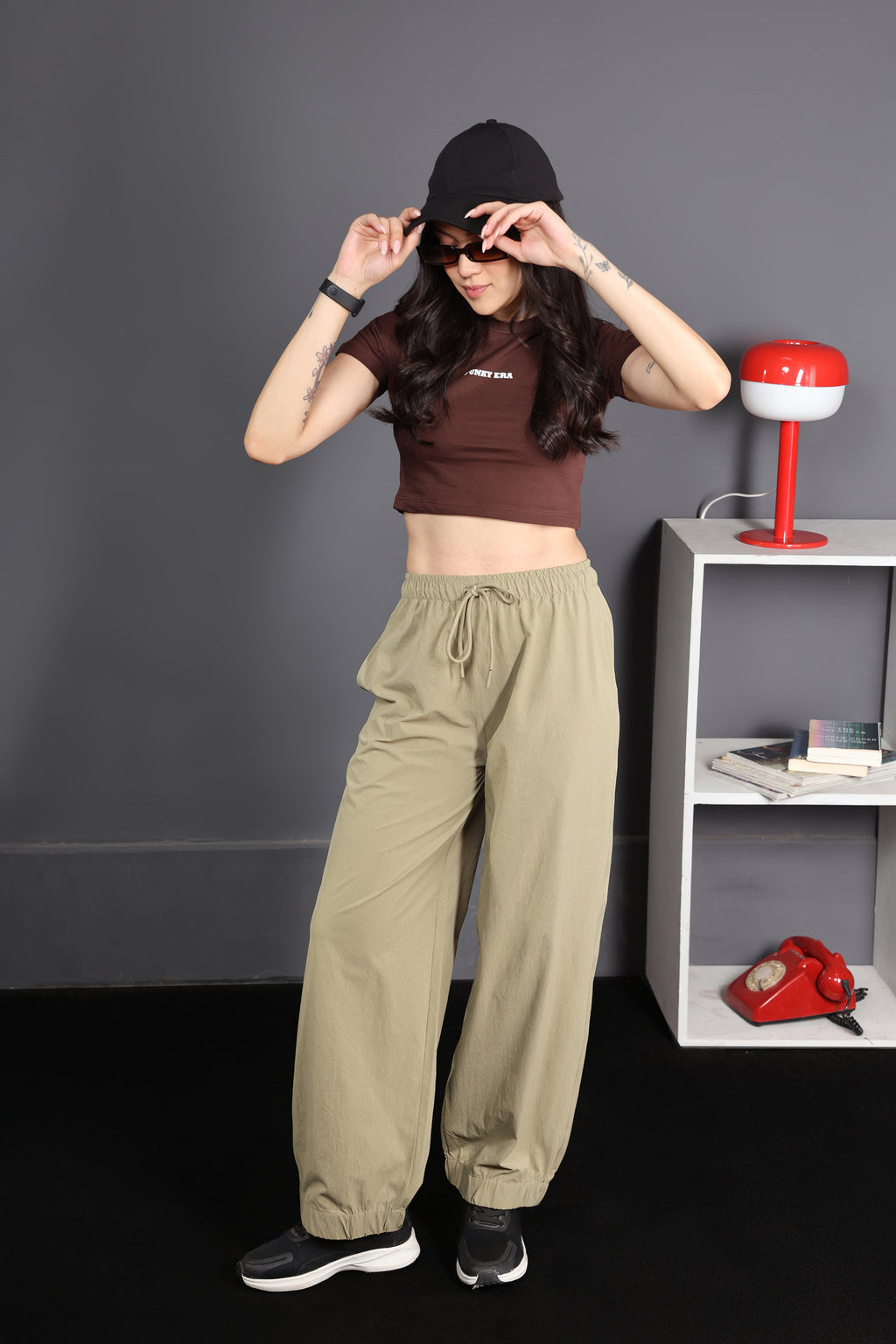 JOGGER OLIVE MOSS