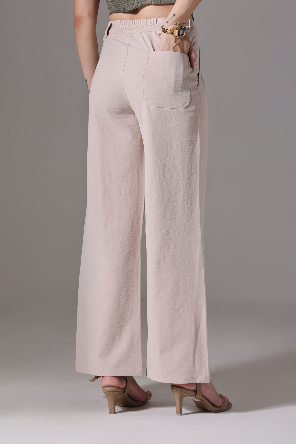 KOREAN PANT IVORY BEIGE