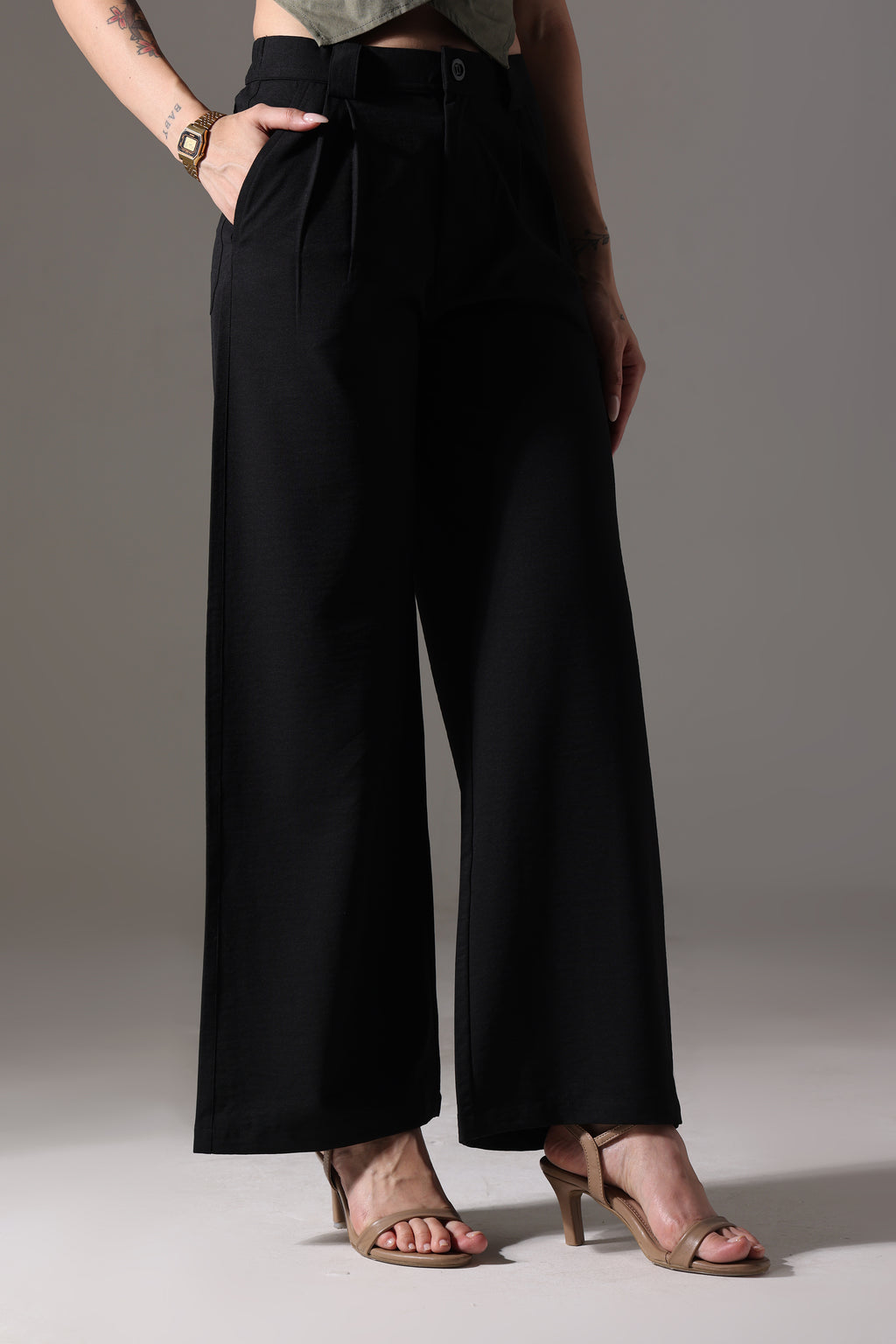 KOREAN PANT BLACK