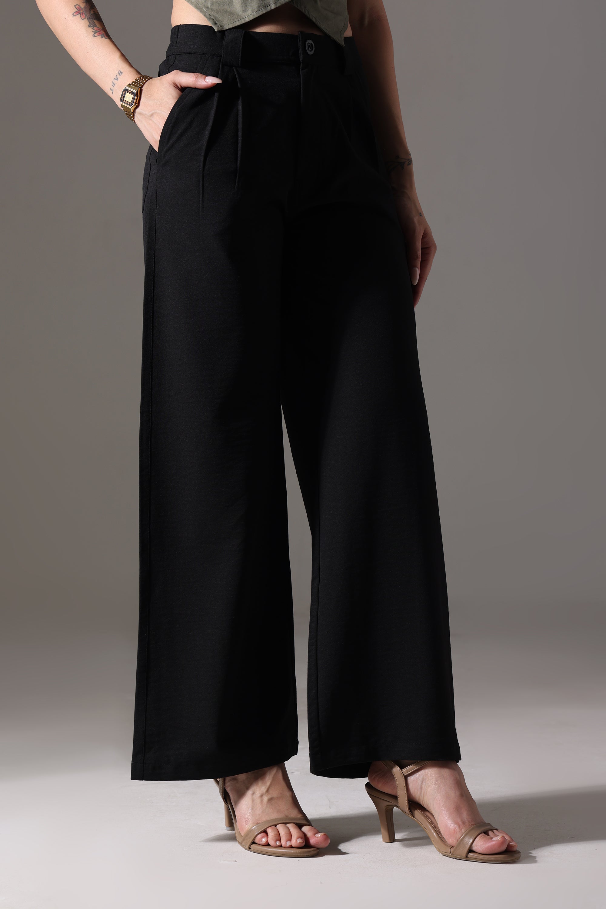 KOREAN PANT BLACK