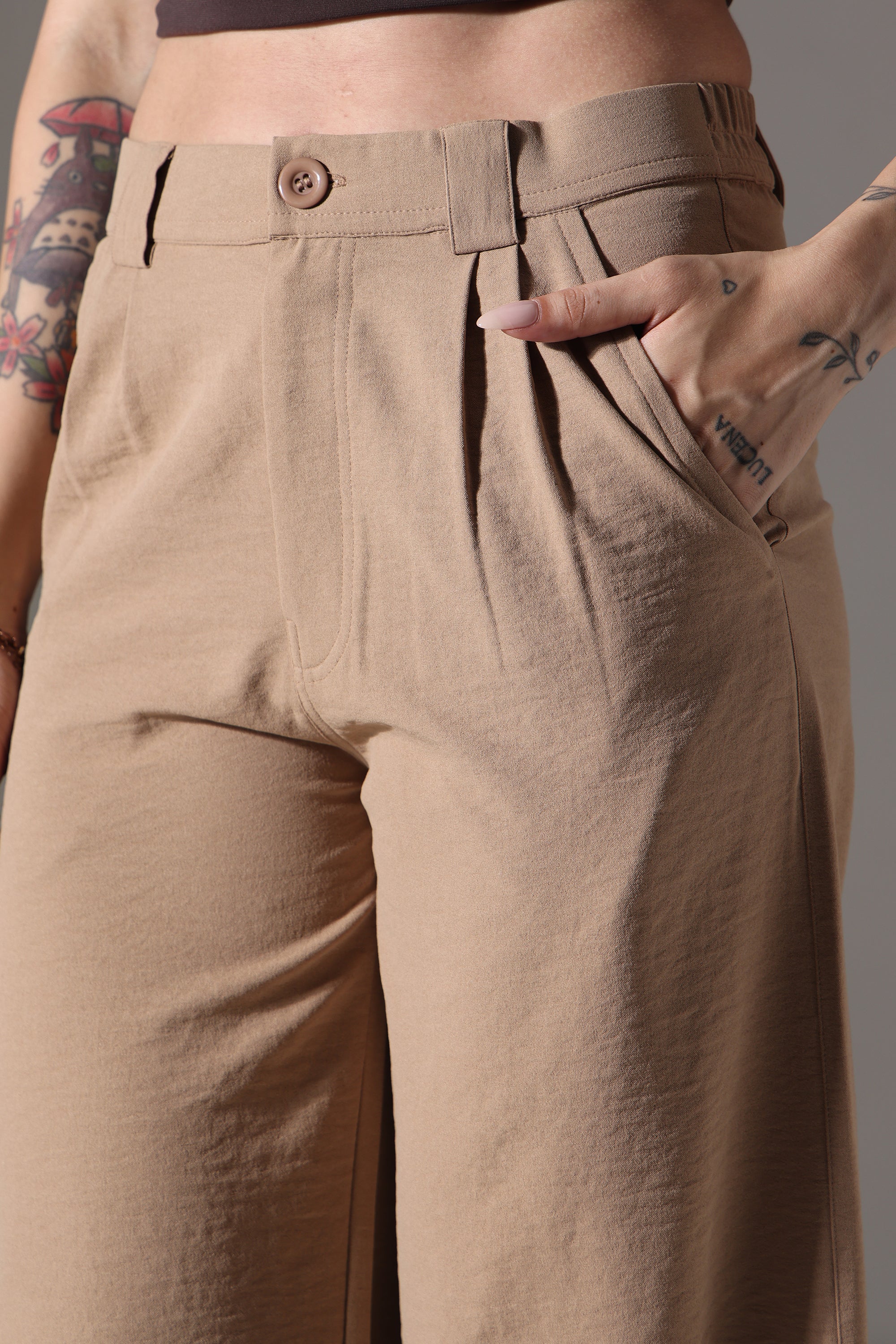 KOREAN PANT DESERT KHAKI
