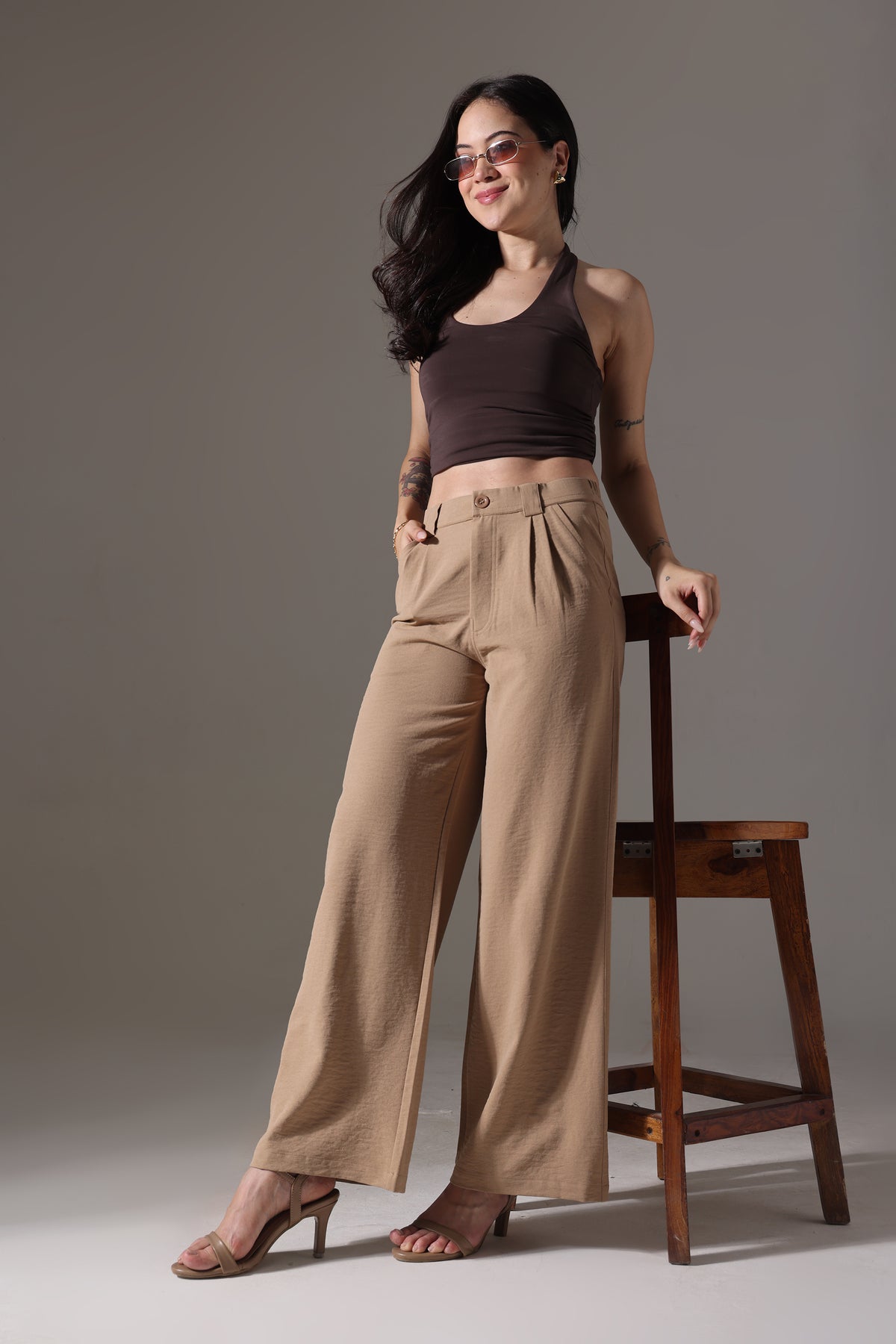 KOREAN PANT DESERT KHAKI