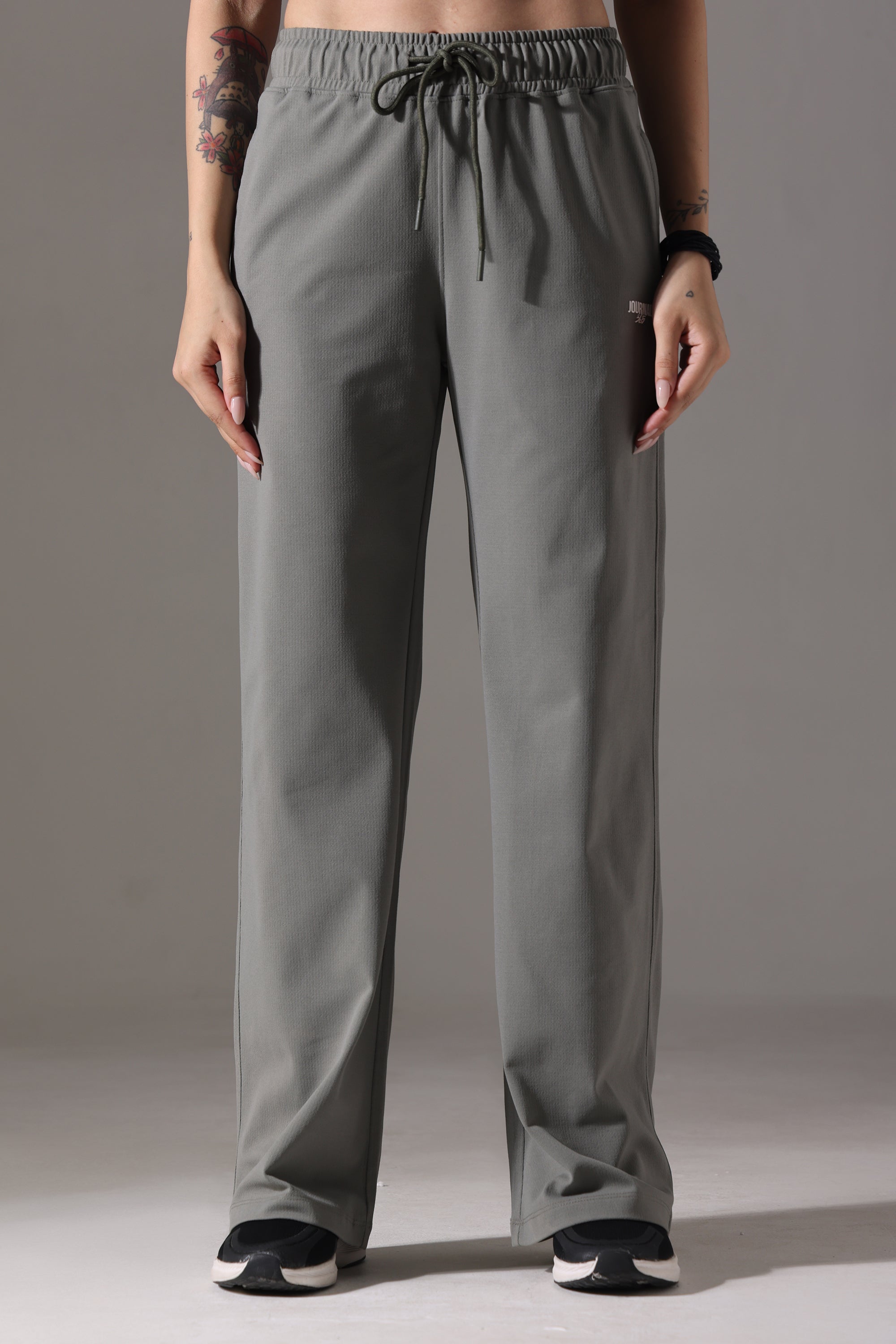 WIDE LEG LOWER SAGE GREEN