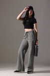 WIDE LEG LOWER SAGE GREEN